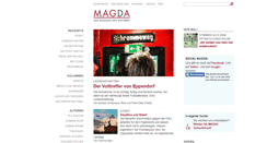 Desktop Screenshot of magda.de